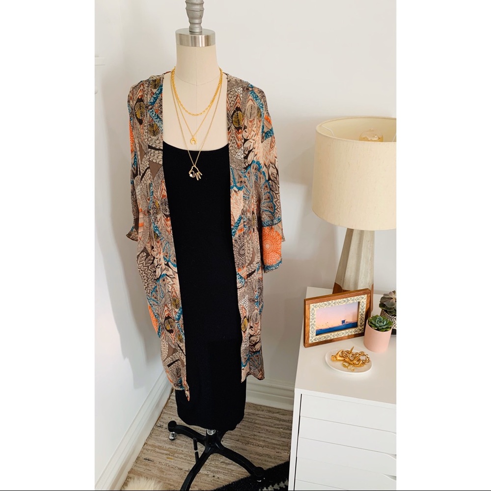 Boho Printed Kimono
